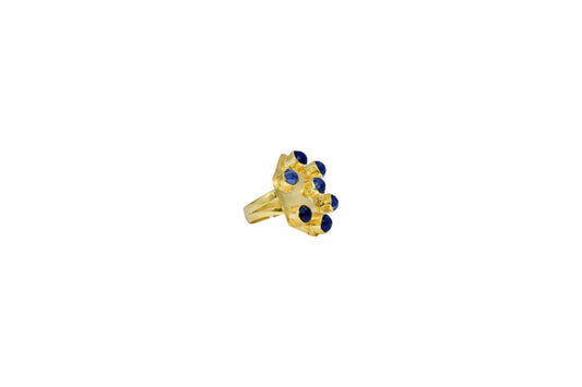 Hexagon Sodalite Ring