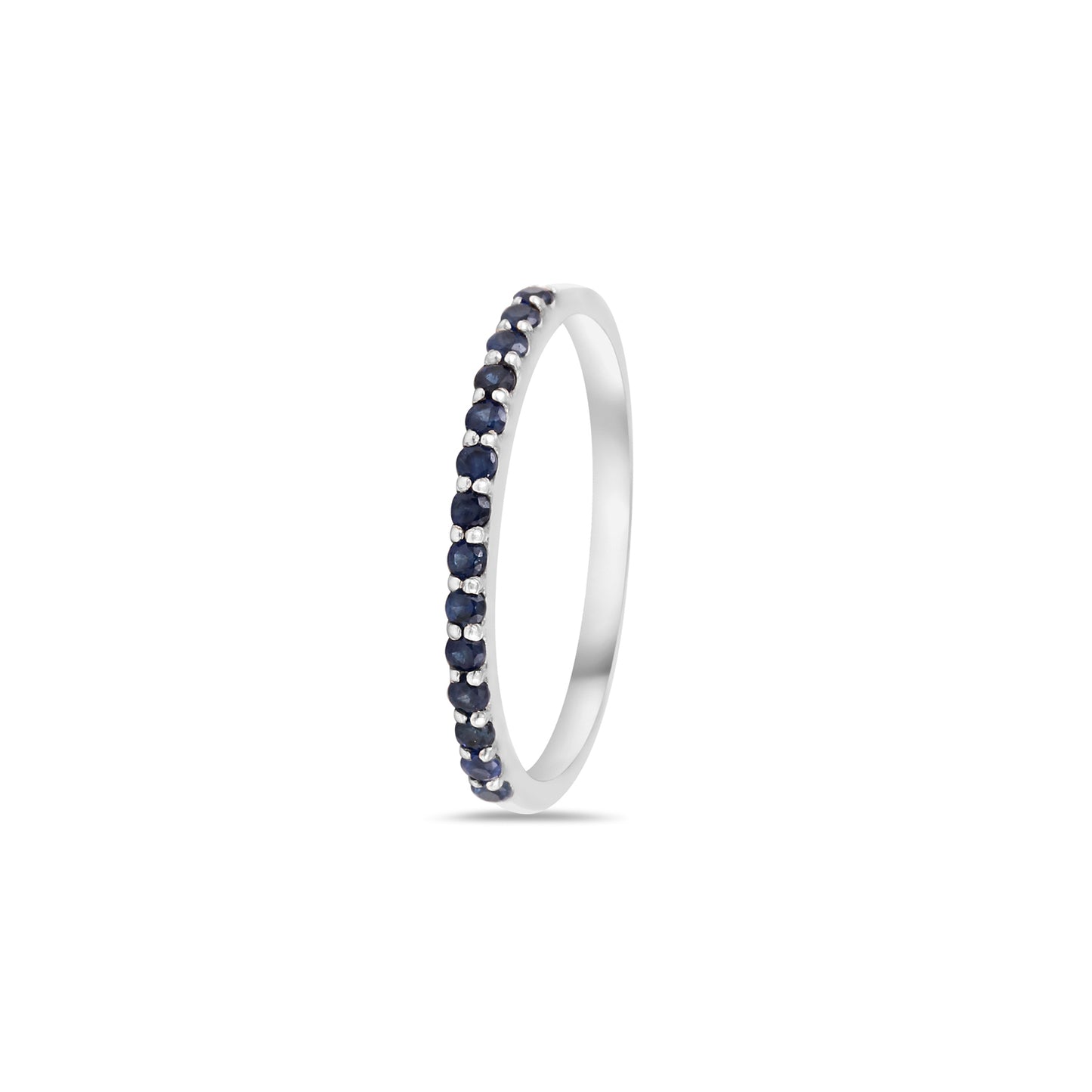 Blue Sapphire half- Way Band