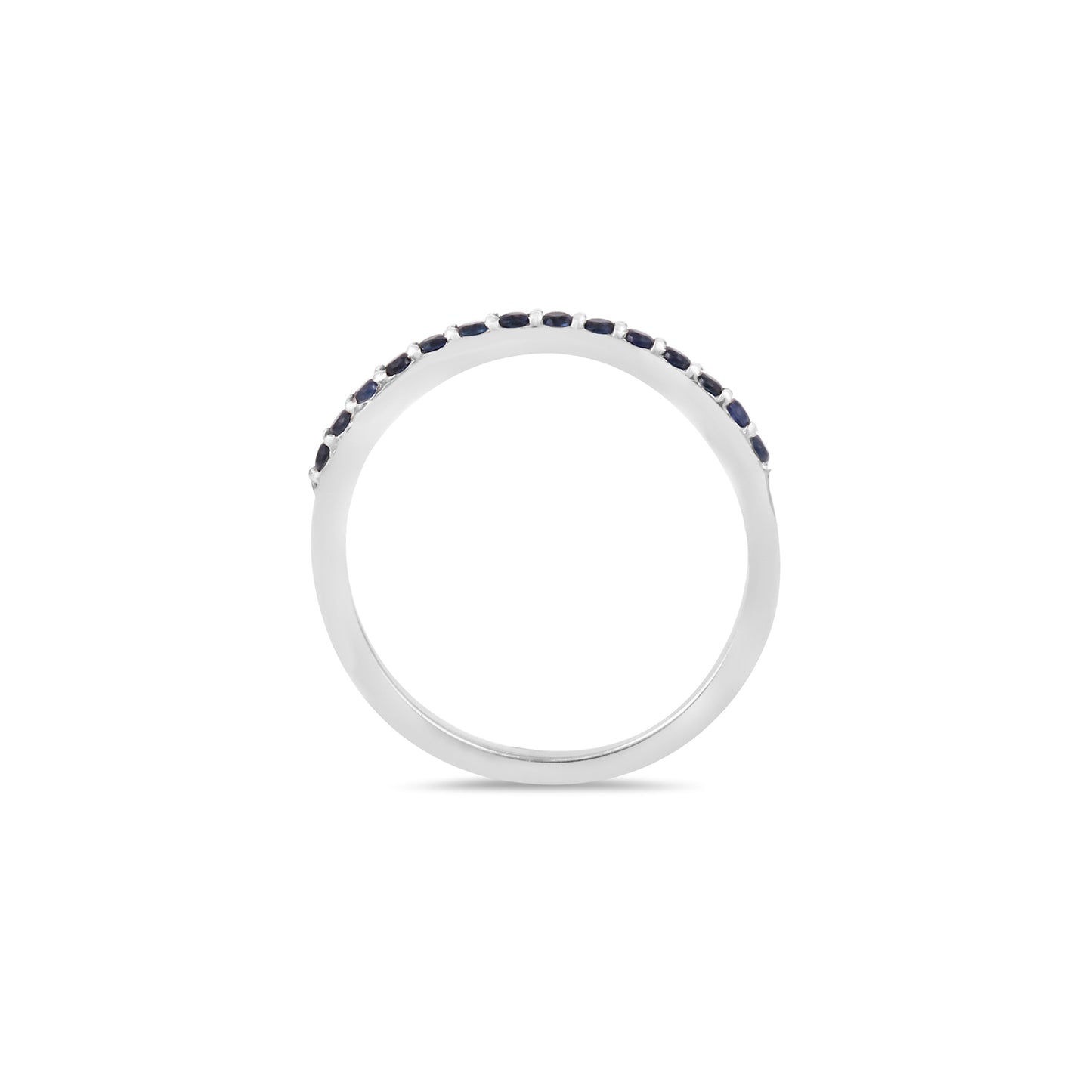 Blue Sapphire half- Way Band