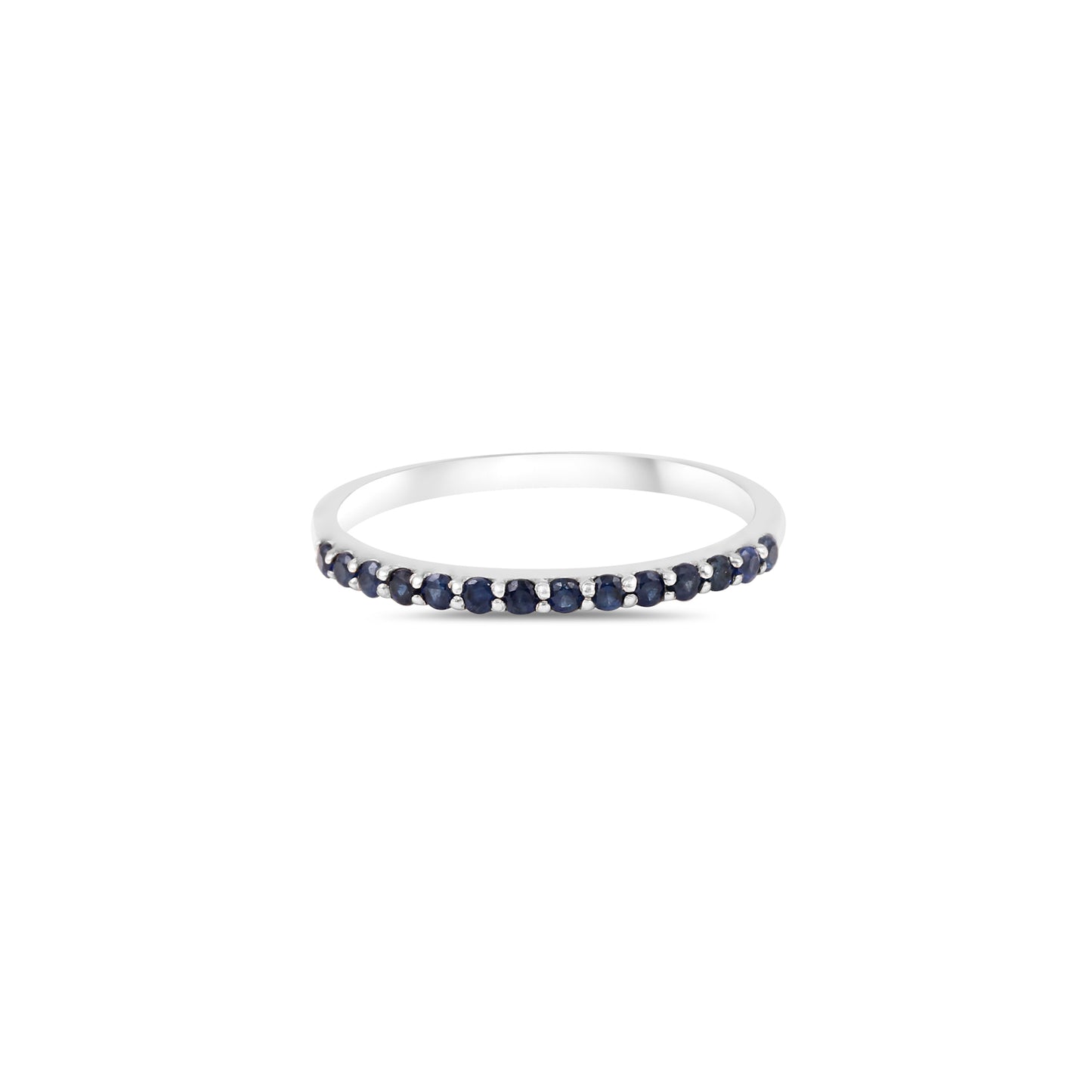 Blue Sapphire half- Way Band