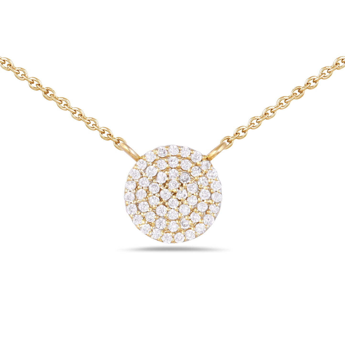 Concentric Diamond Pendant