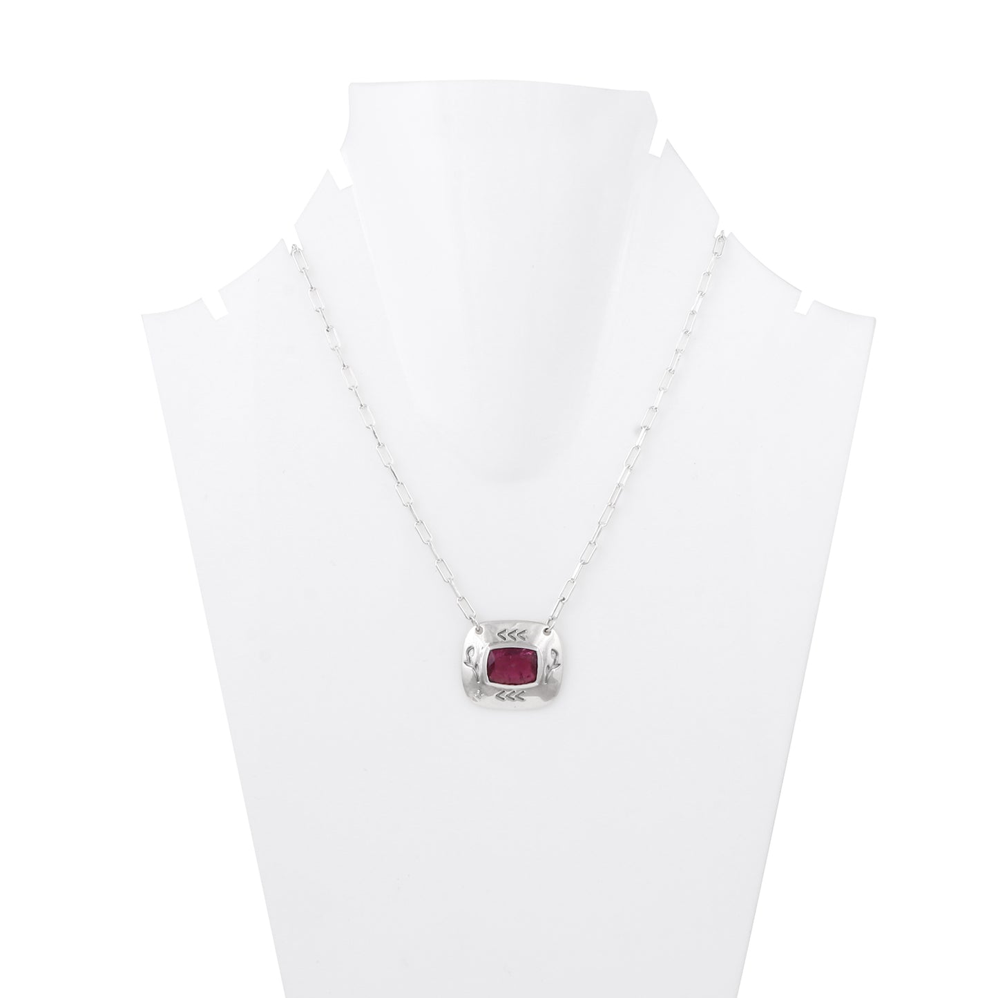 Octagon Tourmaline Necklace