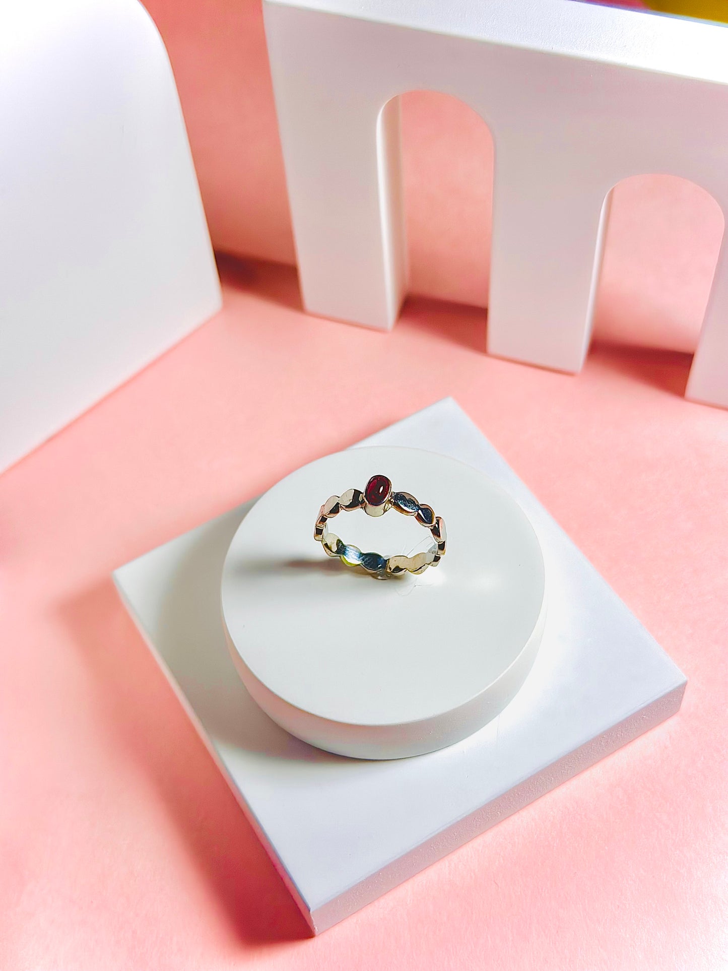 Natural Ruby Ring, July Birthstone, 14k Solid Gold Ring, Promise Ring, Dainty Ring, Wedding For Women, Handmade Jewelry, Gift For Her